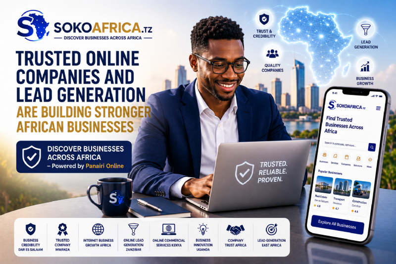 Trusted Online Companies and Lead Generation Are Building Stronger African Businesses, Discover Businesses Across Africa – Powered by Panairi Online